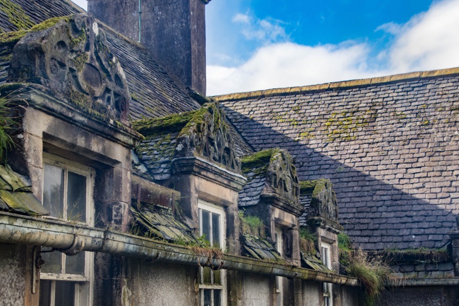 Bannockburn House Castle in St Ninians, Stirlingshire Stravaiging